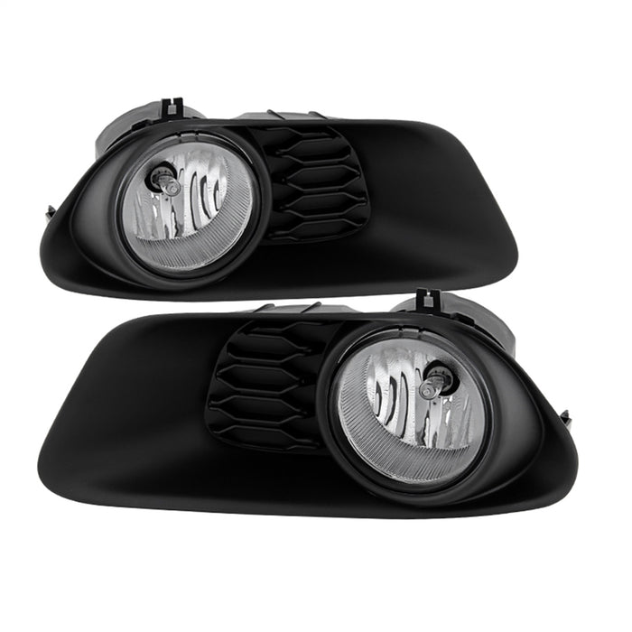 Spyder Auto 5080417 OEM Fog Lights; w/Universal Switch; Clear; - Truck Part Superstore