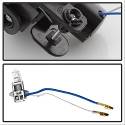 Spyder Auto 5080431 OEM Fog Lights; w/Universal Switch; Clear; - Truck Part Superstore