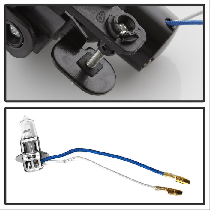 Spyder Auto 5080431 OEM Fog Lights; w/Universal Switch; Clear; - Truck Part Superstore