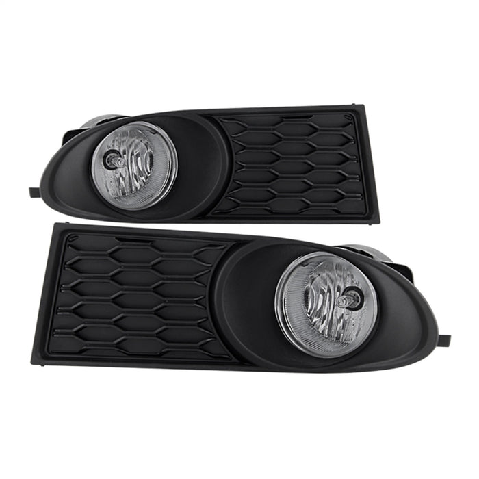Spyder Auto 5080448 OEM Fog Lights; w/Universal Switch; Clear; - Truck Part Superstore