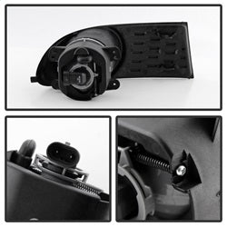 Spyder Auto 5080448 OEM Fog Lights; w/Universal Switch; Clear; - Truck Part Superstore