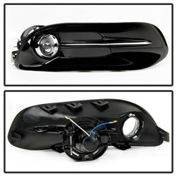 Spyder Auto 5080455 OEM Fog Lights; w/Universal Switch; Clear; - Truck Part Superstore