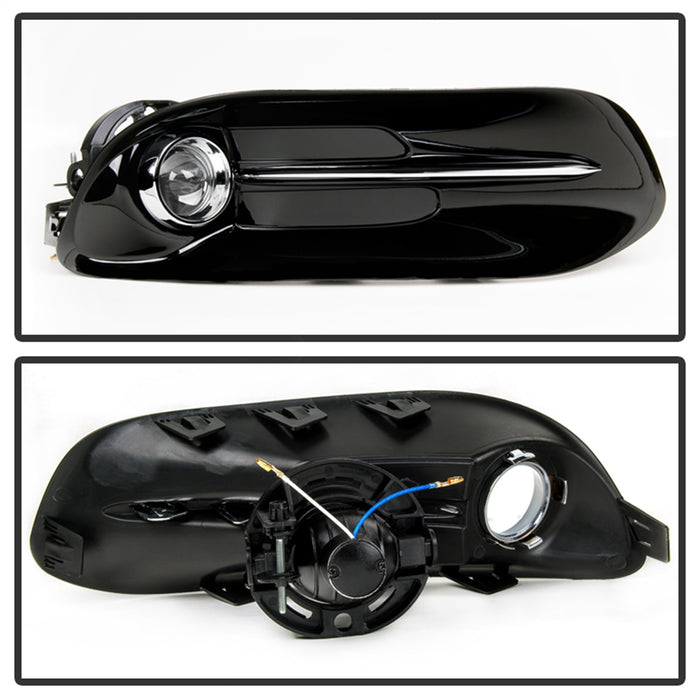 Spyder Auto 5080455 OEM Fog Lights; w/Universal Switch; Clear; - Truck Part Superstore