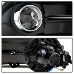 Spyder Auto 5080455 OEM Fog Lights; w/Universal Switch; Clear; - Truck Part Superstore
