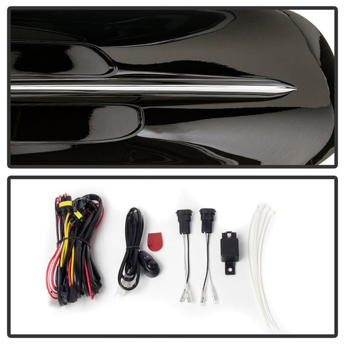 Spyder Auto 5080455 OEM Fog Lights; w/Universal Switch; Clear; - Truck Part Superstore