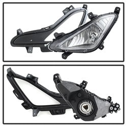 Spyder Auto 5080462 OEM Fog Lights; w/Switch; Clear; - Truck Part Superstore
