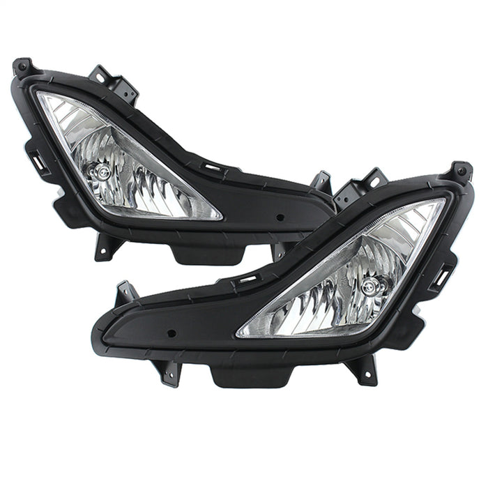 Spyder Auto 5080462 OEM Fog Lights; w/Switch; Clear; - Truck Part Superstore