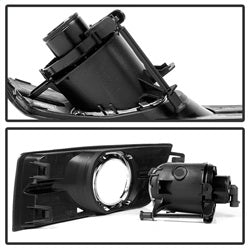 Spyder Auto 5080479 OEM Fog Lights; w/Universal Switch; Clear; - Truck Part Superstore