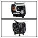 Spyder Auto 5080523 DRL Projector Headlights; Light Bar DRL; Black; - Truck Part Superstore