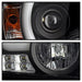 Spyder Auto 5080523 DRL Projector Headlights; Light Bar DRL; Black; - Truck Part Superstore