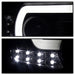 Spyder Auto 5080523 DRL Projector Headlights; Light Bar DRL; Black; - Truck Part Superstore