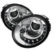 Spyder Auto 5080554 DRL Projector Headlights; Chrome; - Truck Part Superstore