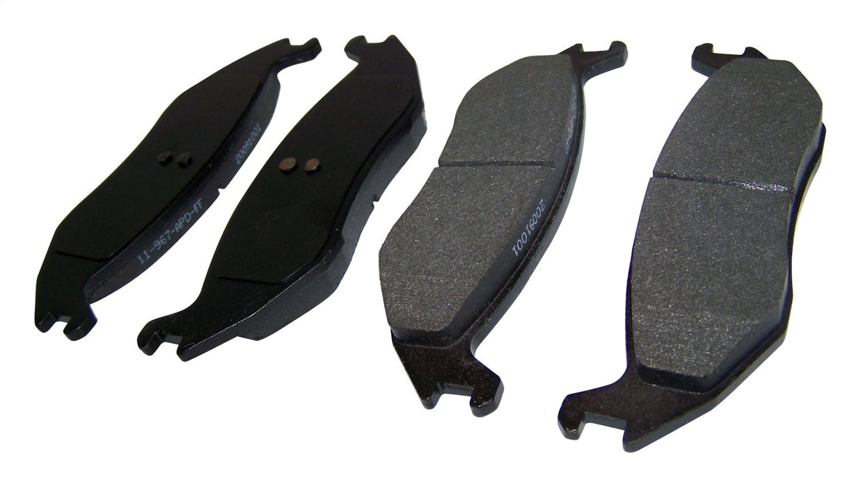 Crown Automotive Jeep Replacement 5080563AC Disc Brake Pad; w/o Performance Brakes; - Truck Part Superstore