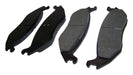 Crown Automotive Jeep Replacement 5080563AC Disc Brake Pad; w/o Performance Brakes; - Truck Part Superstore