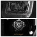 Spyder Auto 5080578 DRL LED Projector Headlights; Black Stripe; Black; - Truck Part Superstore