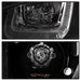 Spyder Auto 5080592 DRL LED Projector Headlights; Red Stripe; Black; - Truck Part Superstore