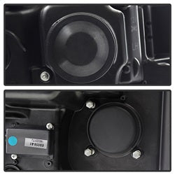 Spyder Auto 5080622 DRL LED Projector Headlights; Light Bar DRL; Chrome; - Truck Part Superstore