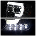 Spyder Auto 5080622 DRL LED Projector Headlights; Light Bar DRL; Chrome; - Truck Part Superstore