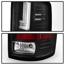 Spyder Auto 5080660 LED Tail Lights; Black; - Truck Part Superstore