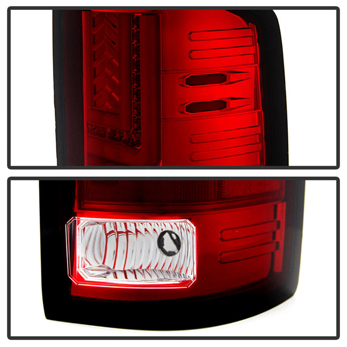 Spyder Auto 5080677 LED Tail Lights; Red Clear; - Truck Part Superstore