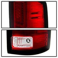 Spyder Auto 5080677 LED Tail Lights; Red Clear; - Truck Part Superstore