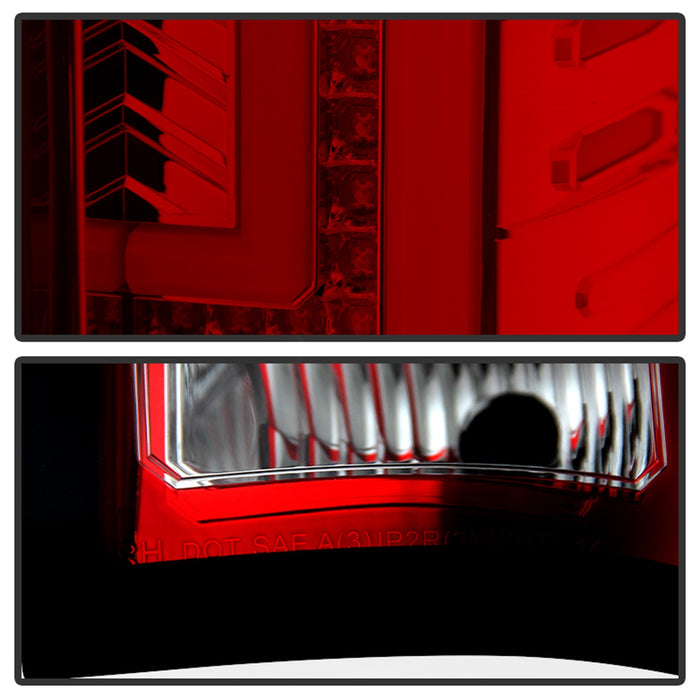 Spyder Auto 5080677 LED Tail Lights; Red Clear; - Truck Part Superstore