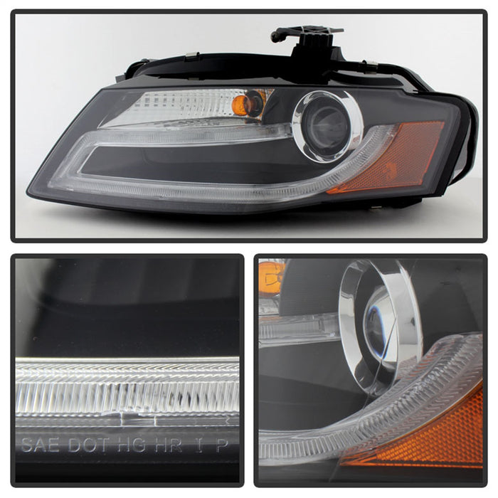 Spyder Auto 5080752 DRL LED Projector Headlights - Truck Part Superstore