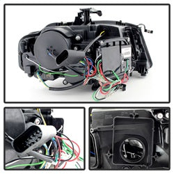 Spyder Auto 5080752 DRL LED Projector Headlights - Truck Part Superstore
