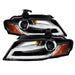Spyder Auto 5080752 DRL LED Projector Headlights - Truck Part Superstore