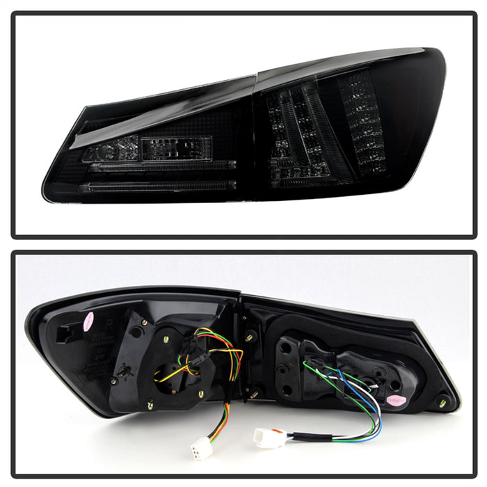 Spyder Auto 5080790 LED Tail Lights; Black Smoke; - Truck Part Superstore