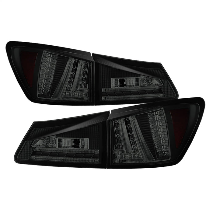 Spyder Auto 5080790 LED Tail Lights; Black Smoke; - Truck Part Superstore