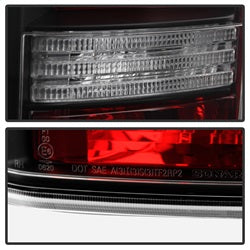 Spyder Auto 5080813 Light Bar LED Tail Lights; Black; - Truck Part Superstore