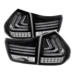 Spyder Auto 5080837 LED Tail Lights; Black; - Truck Part Superstore