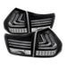 Spyder Auto 5080837 LED Tail Lights; Black; - Truck Part Superstore