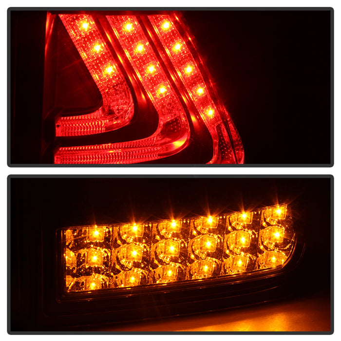 Spyder Auto 5080837 LED Tail Lights; Black; - Truck Part Superstore