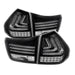 Spyder Auto 5080837 LED Tail Lights; Black; - Truck Part Superstore