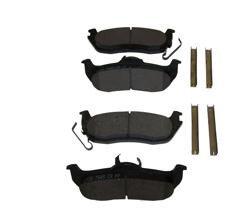 Crown Automotive Jeep Replacement 5080871AA Disc Brake Pad Set; - Truck Part Superstore