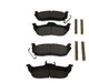 Crown Automotive Jeep Replacement 5080871AA Disc Brake Pad Set; - Truck Part Superstore