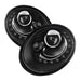 Spyder Auto 5080929 DRL LED Projector Headlights; Black; - Truck Part Superstore