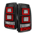 Spyder Auto 5080936 Light Bar LED Tail Lights; Black; - Truck Part Superstore