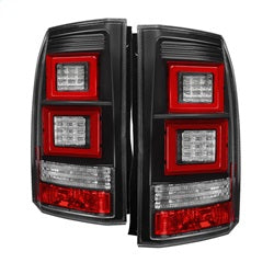 Spyder Auto 5080936 Light Bar LED Tail Lights; Black; - Truck Part Superstore