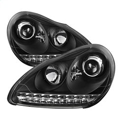 Spyder Auto 5080967 DRL LED Projector Headlights - Truck Part Superstore