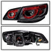 Spyder Auto 5080974 LED Tail Lights; Black; - Truck Part Superstore