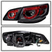 Spyder Auto 5080974 LED Tail Lights; Black; - Truck Part Superstore
