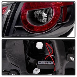 Spyder Auto 5080974 LED Tail Lights; Black; - Truck Part Superstore