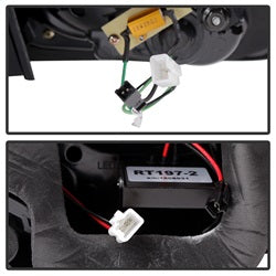 Spyder Auto 5080974 LED Tail Lights; Black; - Truck Part Superstore