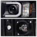 Spyder Auto 5081032 Projector Headlights; Light Bar DRL; Black; - Truck Part Superstore