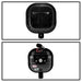 Spyder Auto 5081100 LED Fog Lights; Black; - Truck Part Superstore