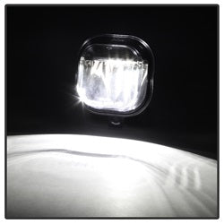 Spyder Auto 5081100 LED Fog Lights; Black; - Truck Part Superstore