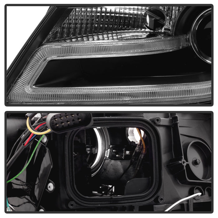 Spyder Auto 5081544 DRL LED Projector Headlights - Truck Part Superstore